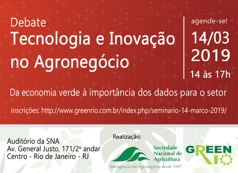 Seminário: Tecnologia e Inovação no Agronegócio