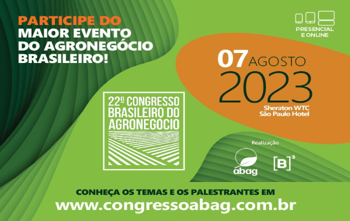 22º Congresso Brasileiro do Agronegócio de 2023