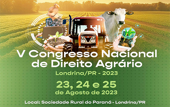 SNASH participa do V Congresso Nacional de Direito Agrário em Londrina (PR)